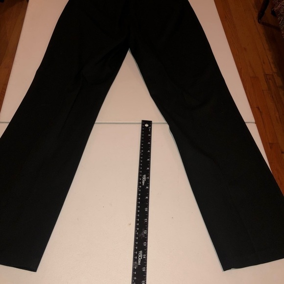 Equestrian Perfect Dress Black Pants W/some Stretch No Waistband Back Zip - Picture 9 of 9